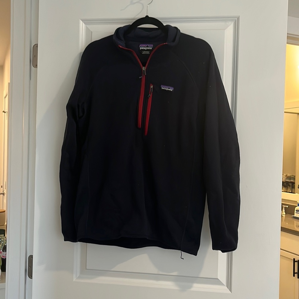 Patagonia Men's Better Sweater® 1/4-Zip Fleece Navy